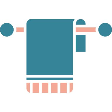 Fırça simgesi vektör illüstrasyonunu boya