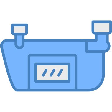 Klima simgesi doldurulmuş - taslak biçiminde