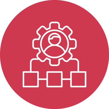 seo modern simgesinin vektör illüstrasyonu