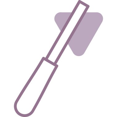 fırça. Web simgesi basit illüstrasyon