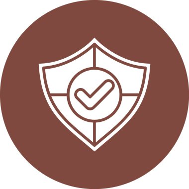 Arka planda izole edilmiş moda biçiminde tik simgesi