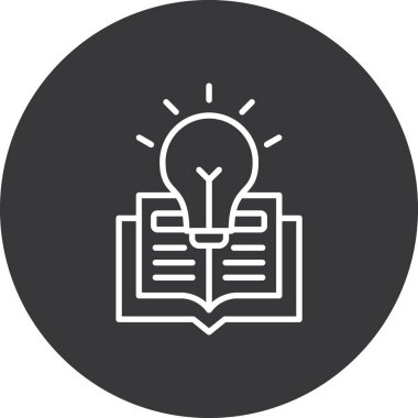 ampul simgesi, vektör illüstrasyonu