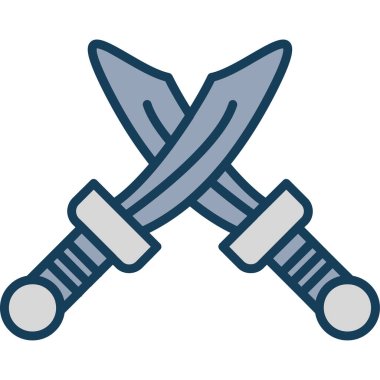 Çapraz Kılıç. Basit tasarım