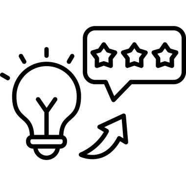 Geri bildirim simgesi tasarımı, illüstrasyon vektörü ağı