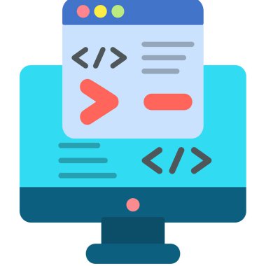 Kodlama geliştirme simgesi