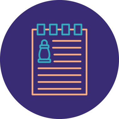 Pano. Web simgesi basit illüstrasyon