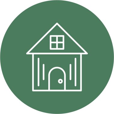 ev simgesi vektör illüstrasyonu