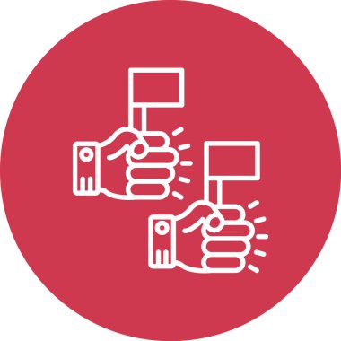 İş simgesinin vektör illüstrasyonu