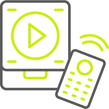 Telefon simgesi vektör illüstrasyonu