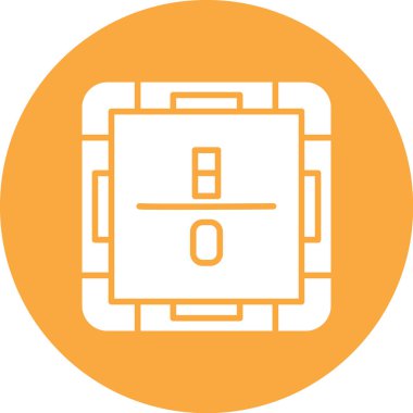 Modern b 'nin vektör illüstrasyonu eksik simgesi