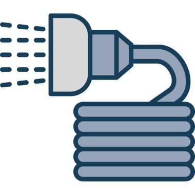 elektrik dolgu ikonu vektör illüstrasyonu