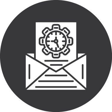 Seo ve pazarlama simgelerinin vektör illüstrasyonu