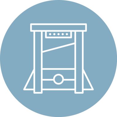 Salla. Web simgesi basit illüstrasyon