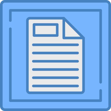 doküman dosya kağıt simgesi - taslak biçimi