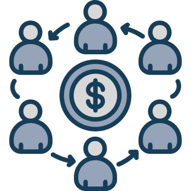 para düz vektör simgesi