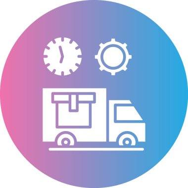 Taşıma simgesinin vektör illüstrasyonu