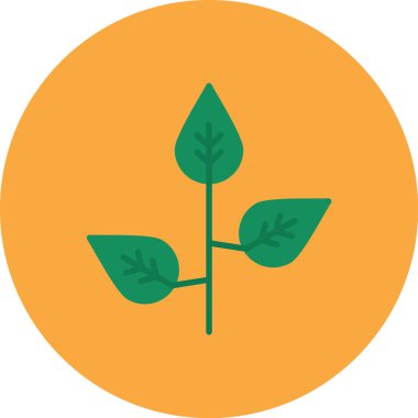 Düz simge, vektör illüstrasyonunu bırakır