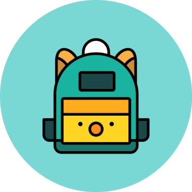 Sarı arka planda izole edilmiş ana hatlı hayvan maması ikonu. evcil hayvan ya da kedi izi. Kedi ya da köpek. vektör.