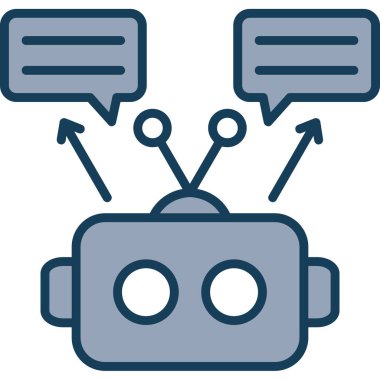 video. Web simgesi basit illüstrasyon