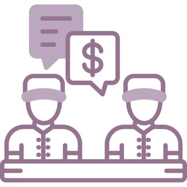 iş simgesi, illüstrasyon, vektör