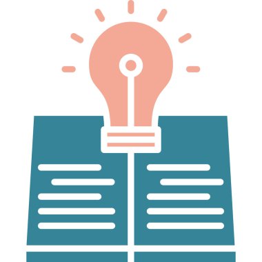 Eğitim simgesinin vektör illüstrasyonu