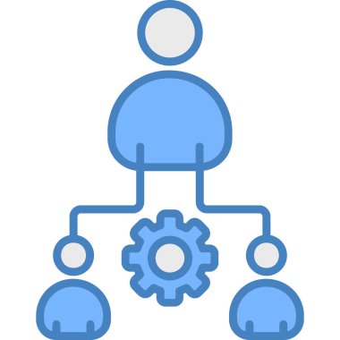 iş konsepti, takım çalışmasının vektör illüstrasyonu