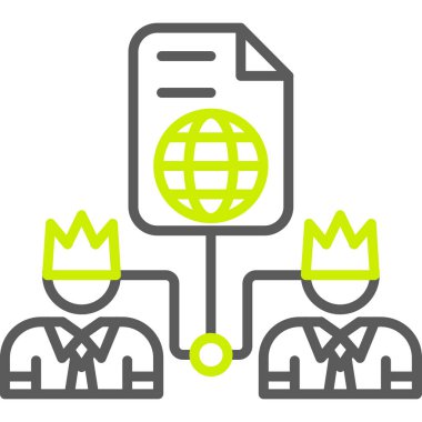 Yeşil yaprağın vektör çizimi