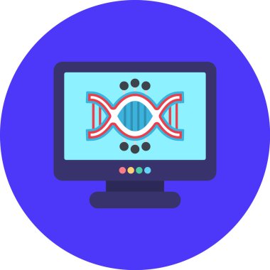 Modern simgenin vektör illüstrasyonu