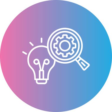 seo modern simgesinin vektör illüstrasyonu