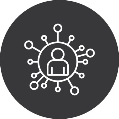 iş konsepti vektör illüstrasyonu basit simge