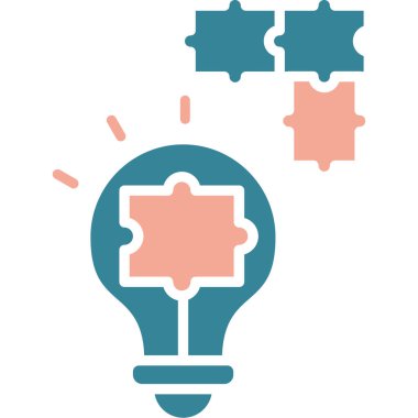 ampul simgesi vektör illüstrasyonu