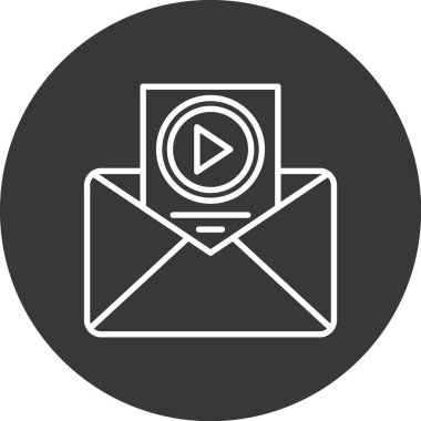 Çalma simgesinin vektör illüstrasyonu