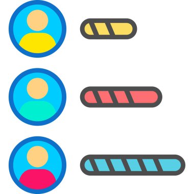 seo modern simgesinin vektör illüstrasyonu