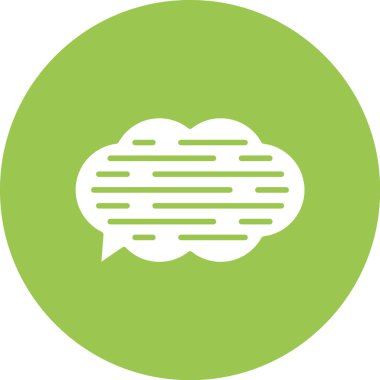 konuşma kabarcığı işaret simgesi tasarımı