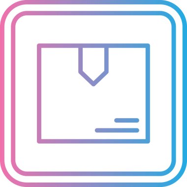 Bir simgenin vektör illüstrasyonu