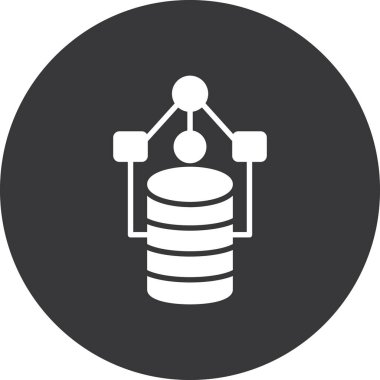 Modern b 'nin vektör illüstrasyonu eksik simgesi