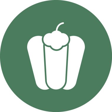 Vektör yiyecek ve sağlık simgesi