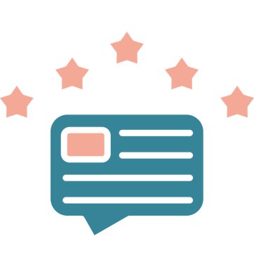 Sohbet web simgesi vektör illüstrasyonu