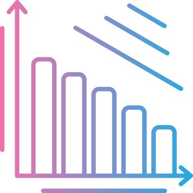grafik ikonu vektör illüstrasyonu