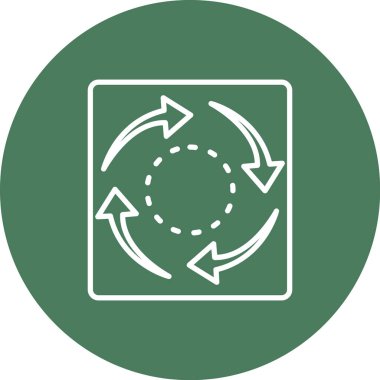 ok çemberi vektör çizim