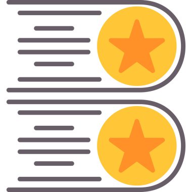 derecelendirme vektörü simgesi