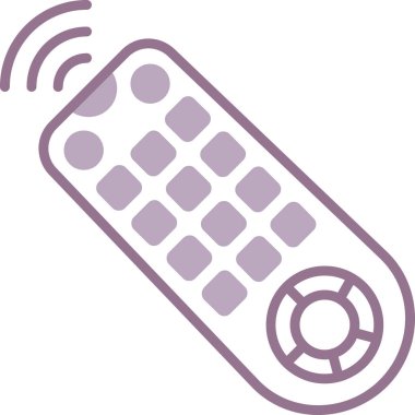 Taslak biçiminde uzaktan kontrol denetim simgesi