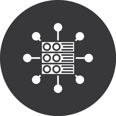 Modern simgenin vektör illüstrasyonu