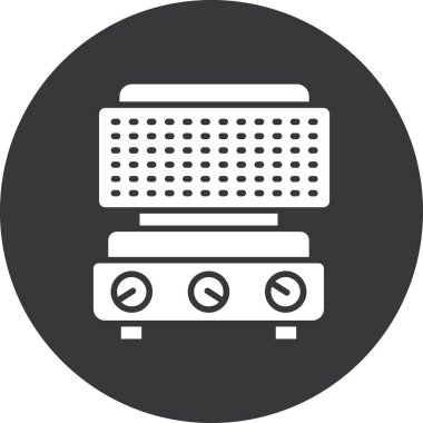 Modern b 'nin vektör illüstrasyonu eksik simgesi