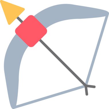 Uçurtma simgesi vektör çizimi