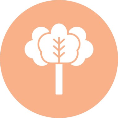 Eşsiz Ağaç Vektörü Kabartma Simgesi