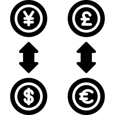 vektör dolar simgesi belirlendi