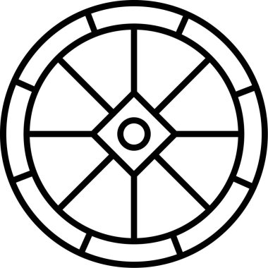 pusula simgesi modadan izole edilmiş arkaplan