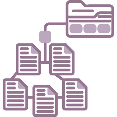 veri merkezi sunucusu. Web simgesi basit illüstrasyon