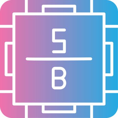 b b. web simgesi basit illüstrasyon